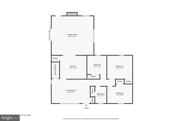 a picture of a floor plan
