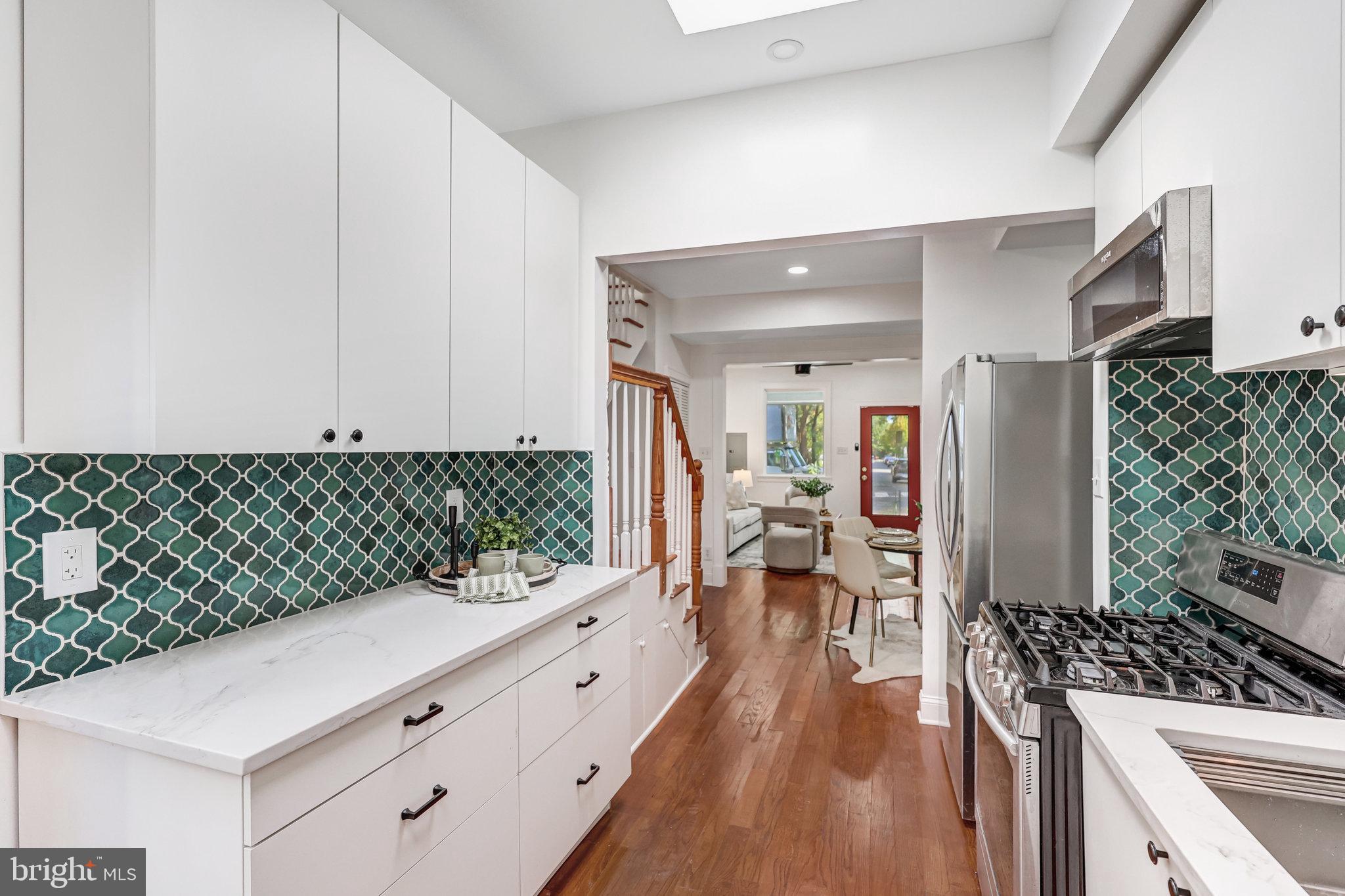 1113 Holbrook Terrace Northeast Washington, DC 20002 - Photo 2 of 28 Modern finishes for a fresh functional space.