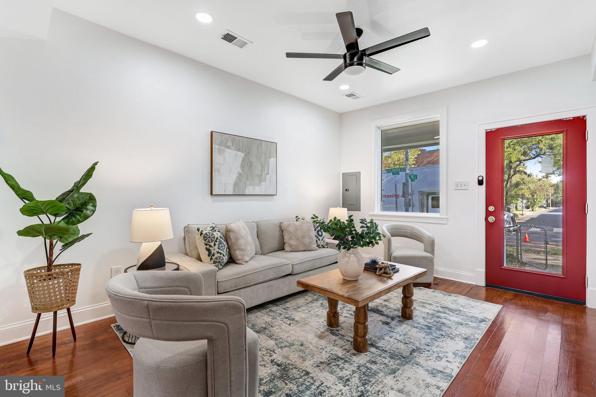 1113 Holbrook Terrace Northeast Washington, DC 20002 - Photo 7 of 28 Bright living space designed for everyday comfort.