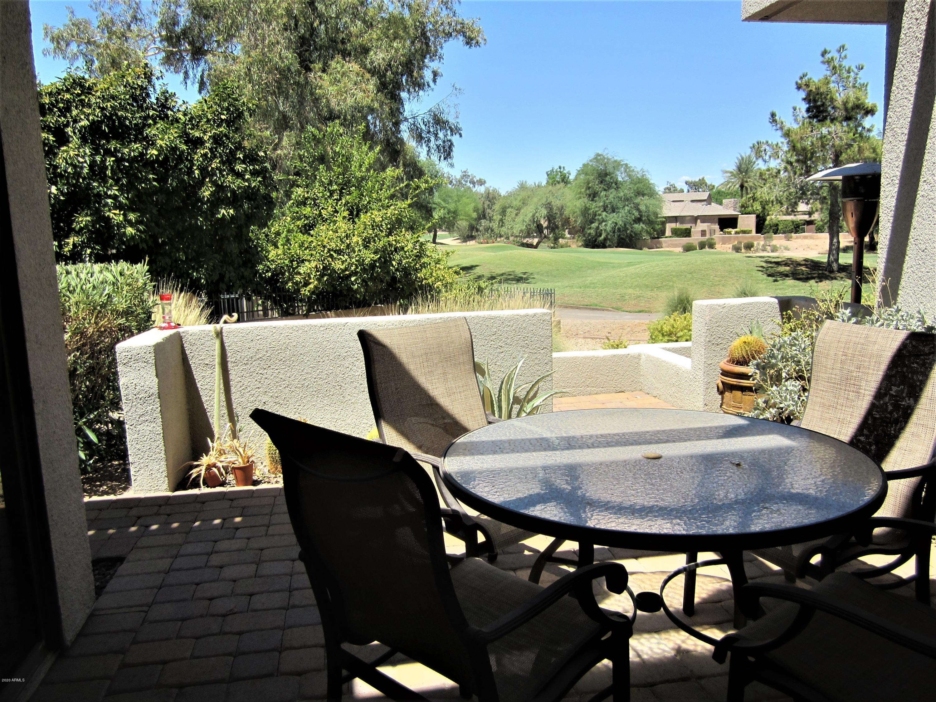 Patio on Golf Course
