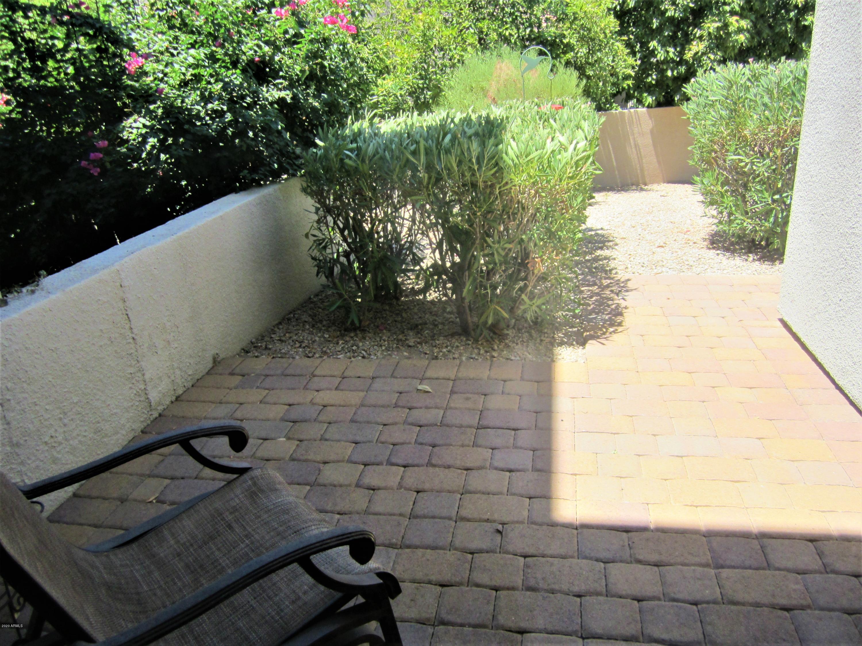 7700 East Gainey Ranch Road, Unit 152 Scottsdale, AZ 85258 - Photo 21 of 44 Breakfast Area Patio