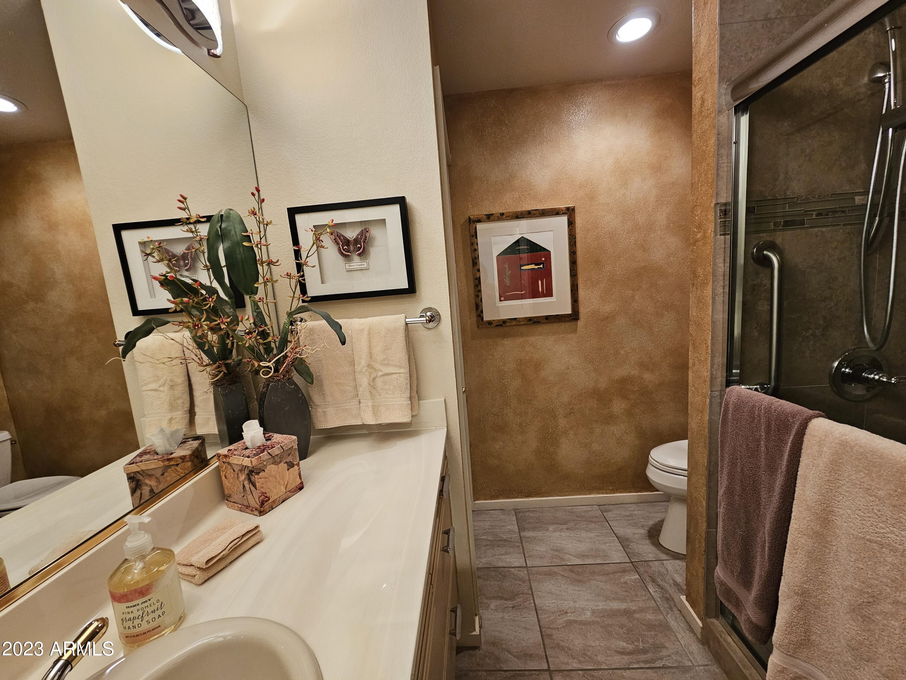 7700 East Gainey Ranch Road, Unit 152 Scottsdale, AZ 85258 - Photo 31 of 44 Downstairs Bathroom