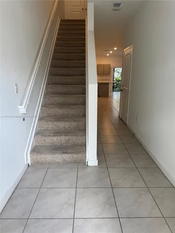 a view of entryway and hall