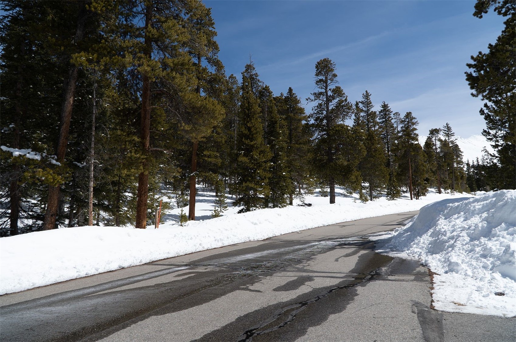 515 Miners View Road Breckenridge, CO 80424 - Photo 23 of 23 a view of a snow on the side of the road