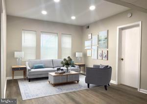 1802 Key Boulevard Arlington, VA 22201 - Photo 7 of 12 Virtually Staged Living Room