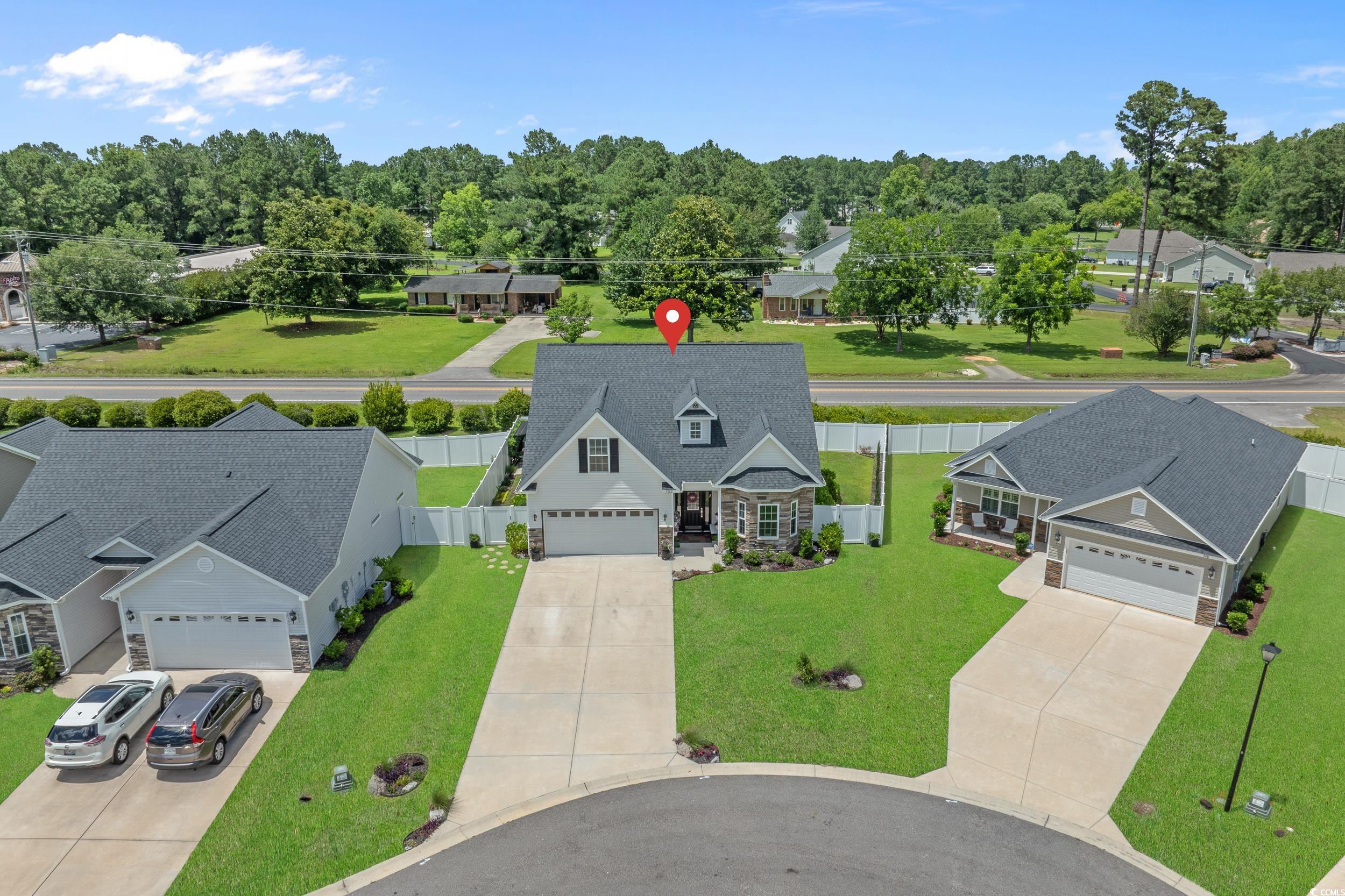 752 Hobonny Loop Longs, SC 29568 - Photo 37 of 40 Aerial view of residential area