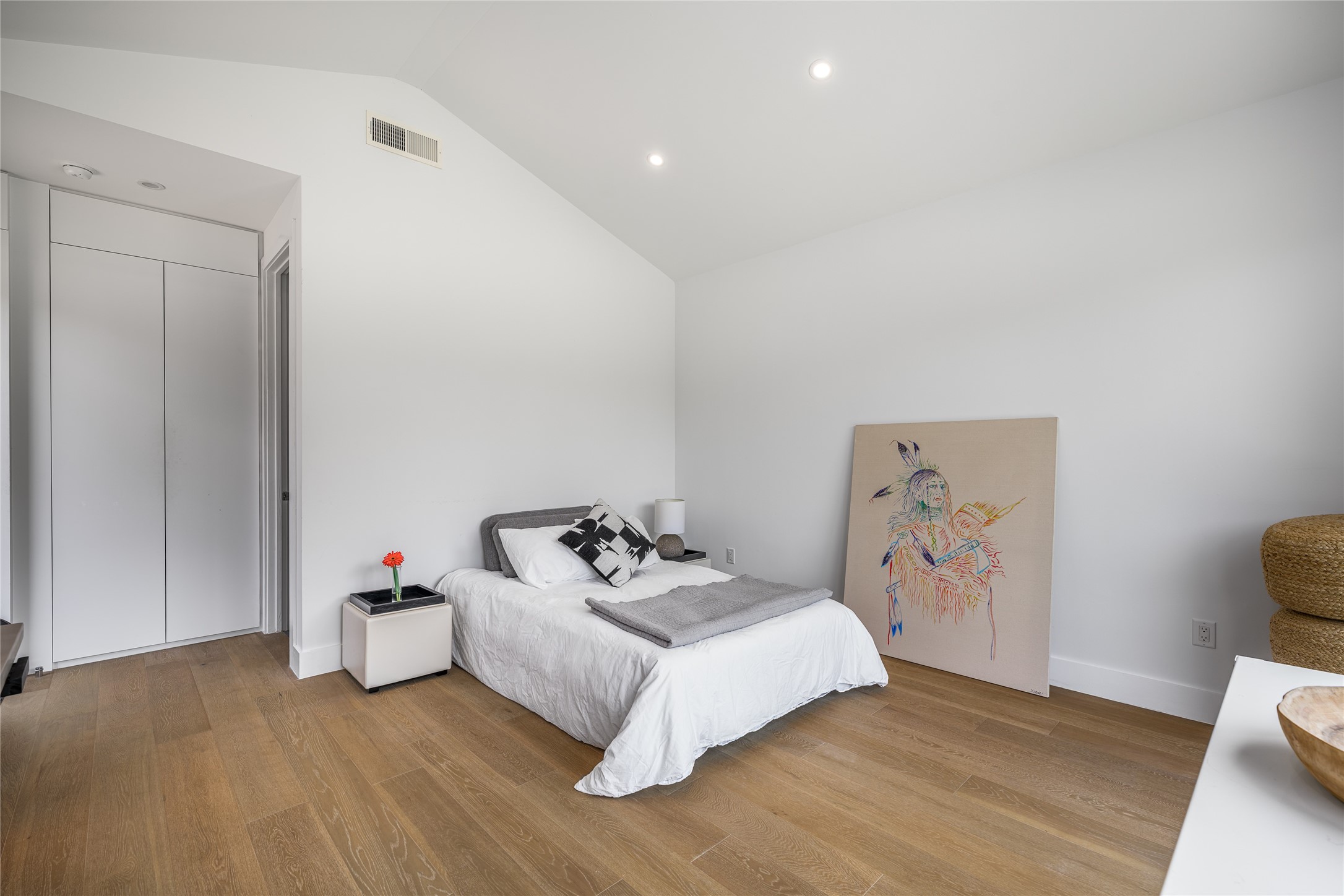 8390 Schuster Road Ledbetter, TX 78946 - Photo 12 of 27 a bed room with a bed and a couch