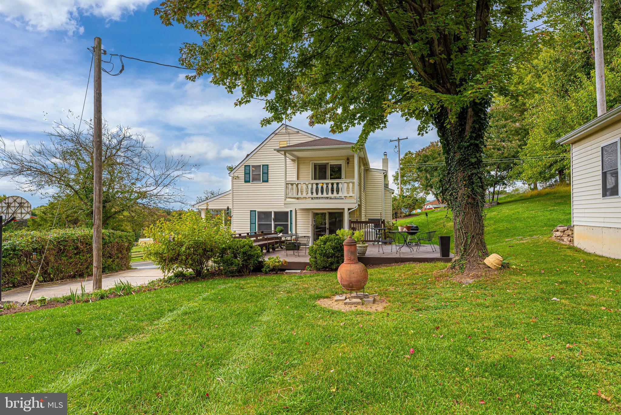 9710 Hall Road Frederick, MD 21701 - Photo 37 of 41 Mature Landscaping Offers Privacy