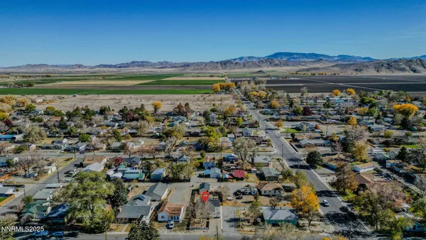 an aerial view of a city with lots of residential buildings