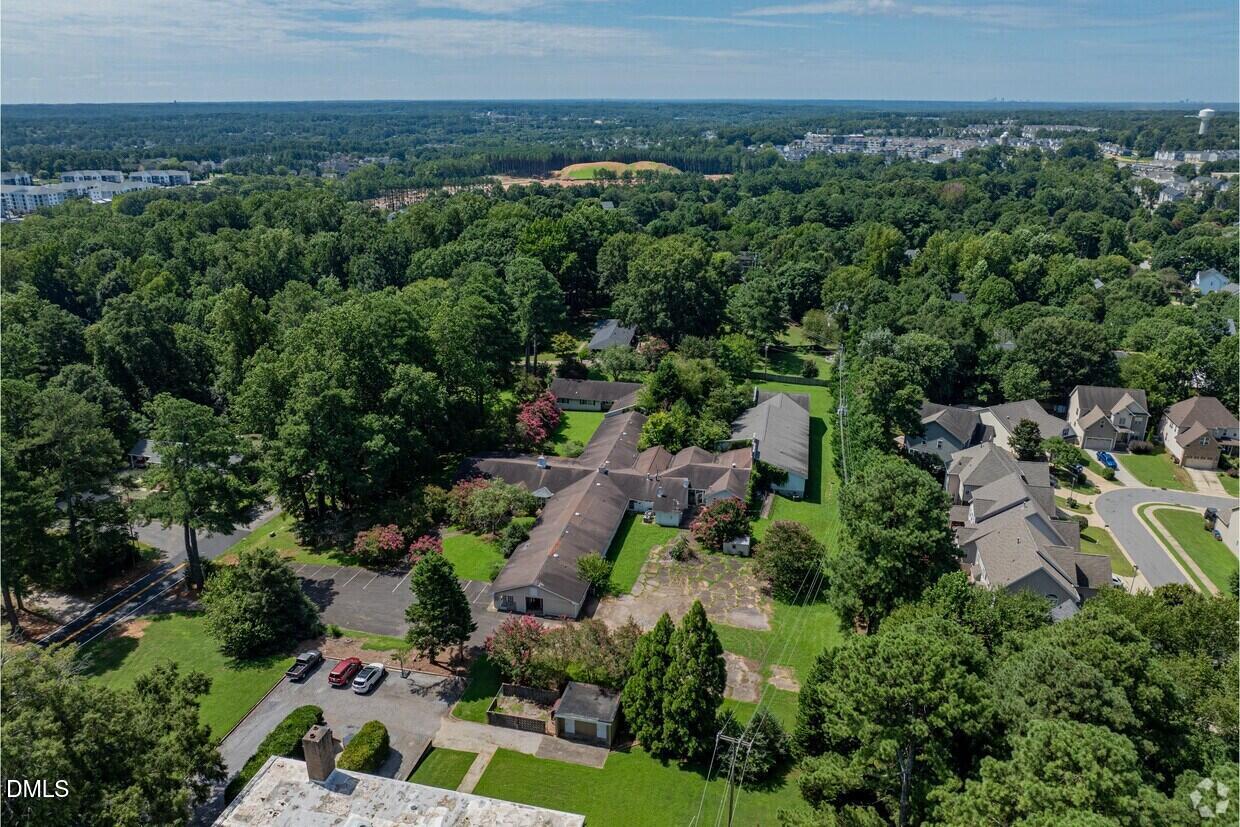 306 South Allen Road Wake Forest, NC 27587 - Photo 45 of 48 an aerial view of multiple house