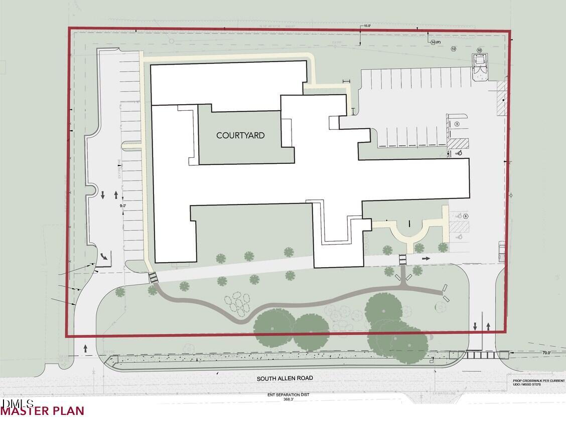 306 South Allen Road Wake Forest, NC 27587 - Photo 48 of 48 a black and white photo of a living room