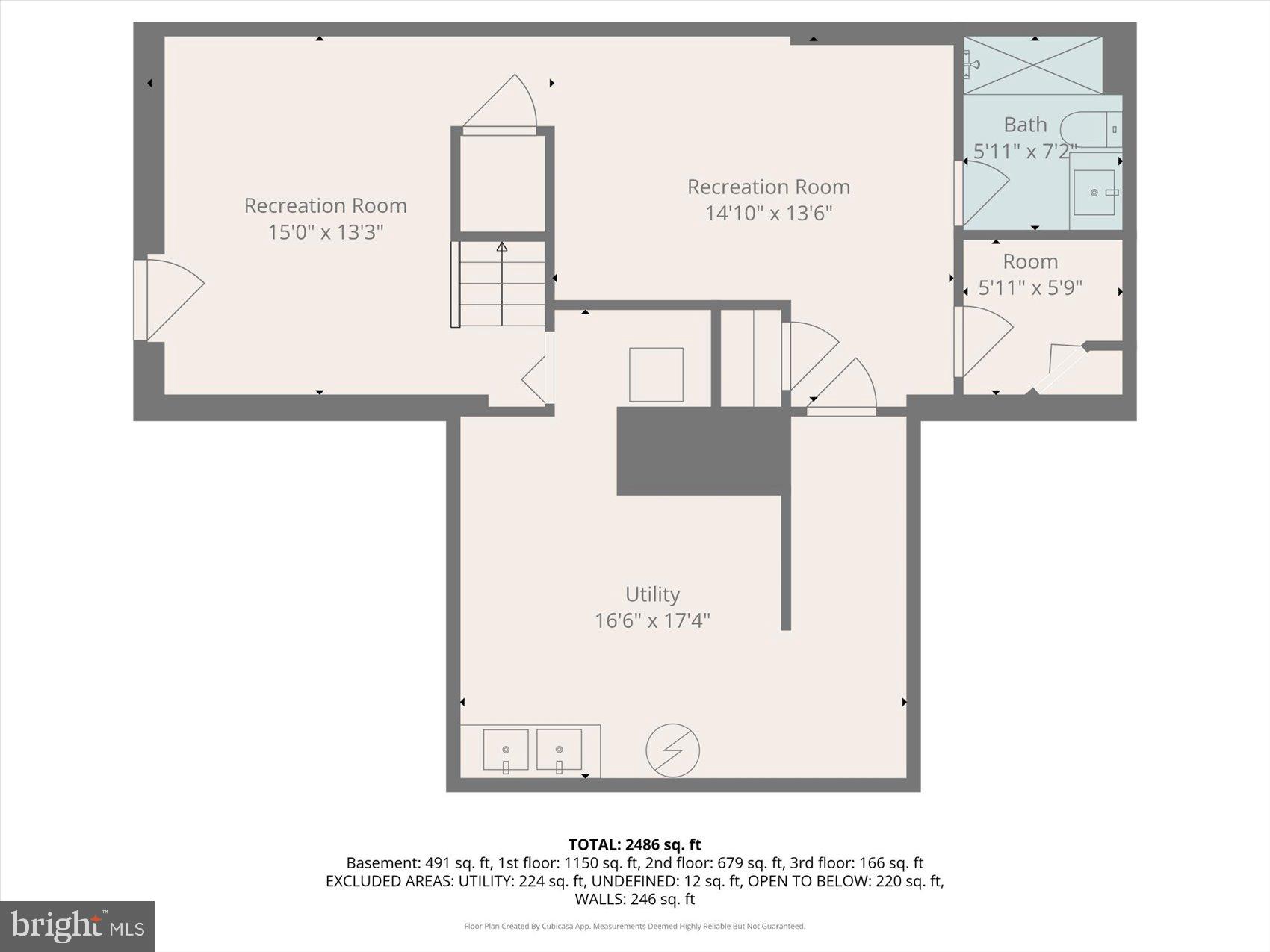 2056 Brown Road Finksburg, MD 21048 - Photo 41 of 45 Spacious basement layout for leisure.