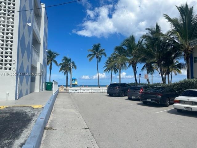 320 South Surf Road, Unit 305 Hollywood, FL 33019 - Photo 18 of 23 a row of palm trees in front of house