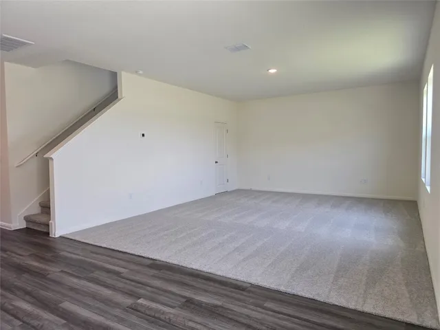 a view of empty room