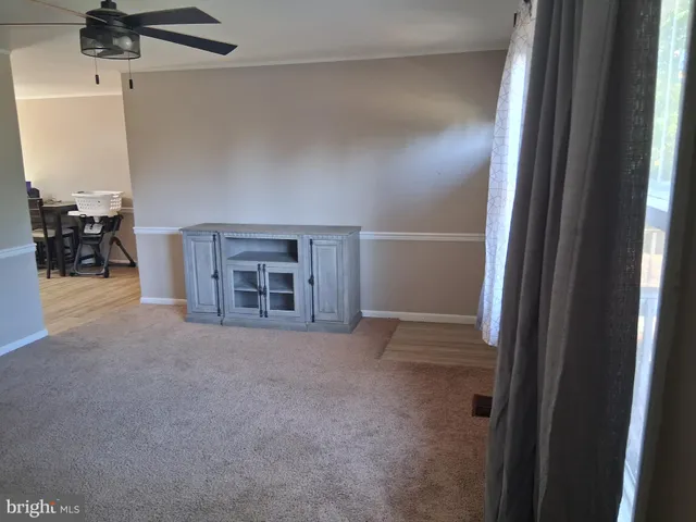a view of livingroom and natural light