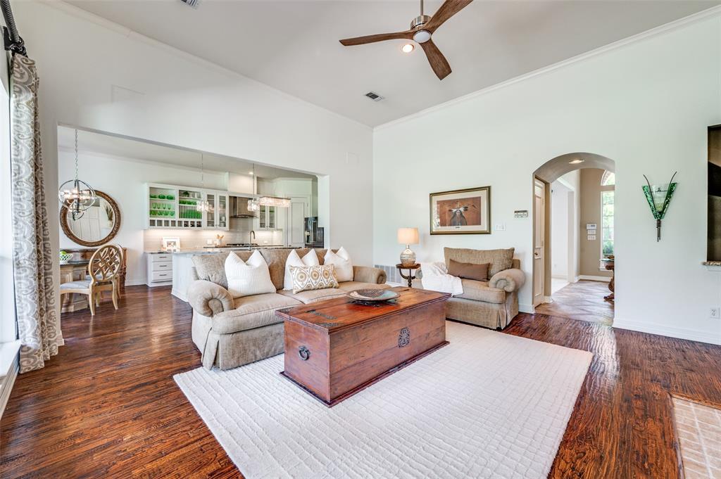 2841 Winding Creek Road Prosper, TX 75078 - Photo 6 of 40 a living room with furniture a rug and a window