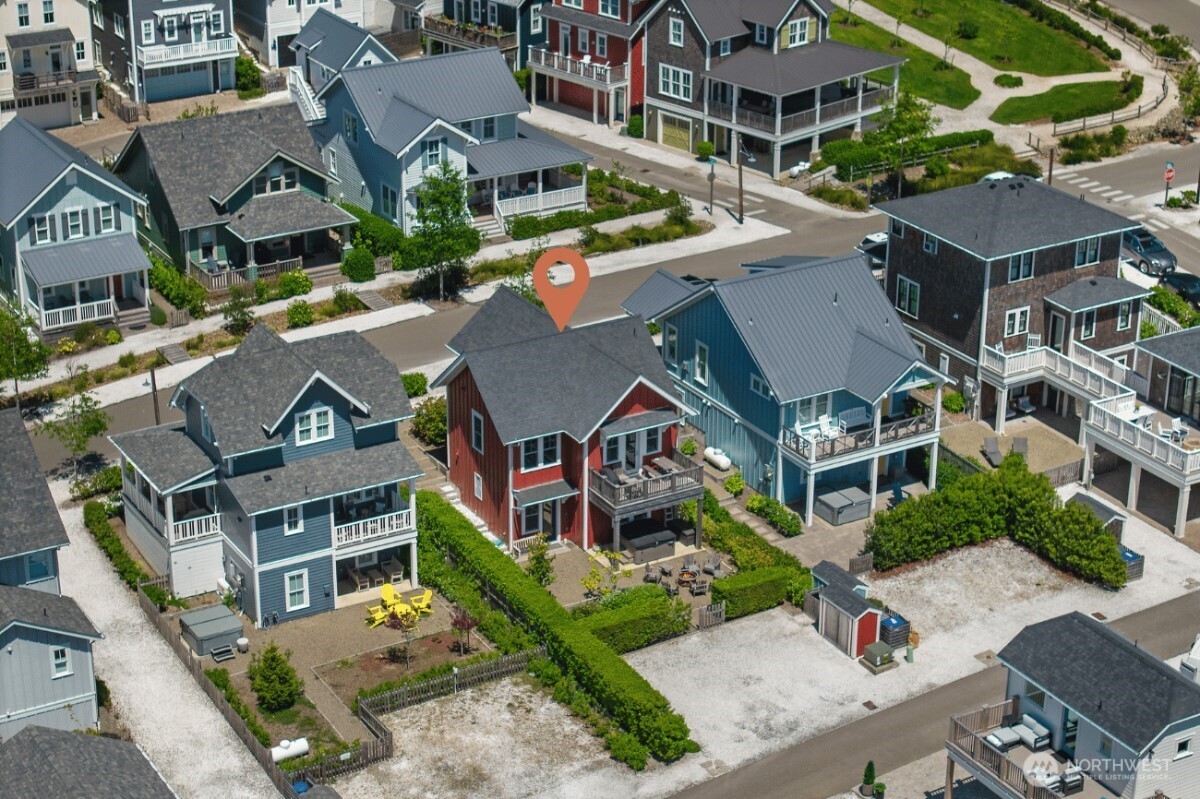 61 Horizon Street Pacific Beach, WA 98571 - Photo 27 of 29 an aerial view of residential houses with outdoor space