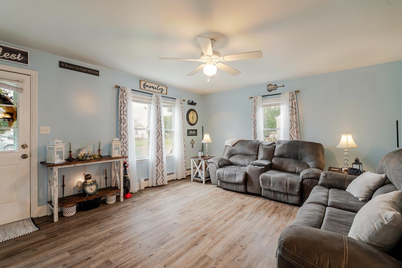 257 Center Street Timberville, VA 22853 - Photo 6 of 73 a living room with furniture and wooden floor