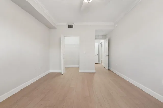 wooden floor in an empty room