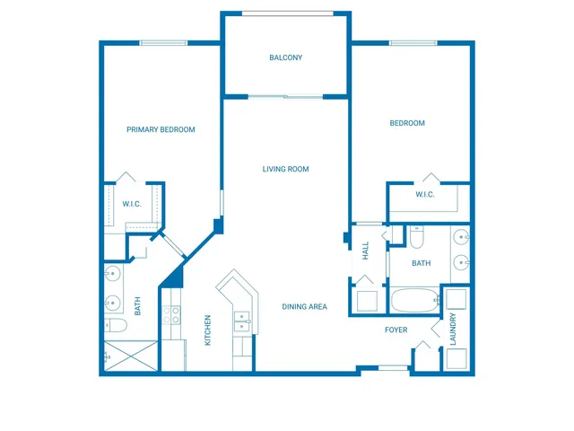 a picture of a bench in front of wall