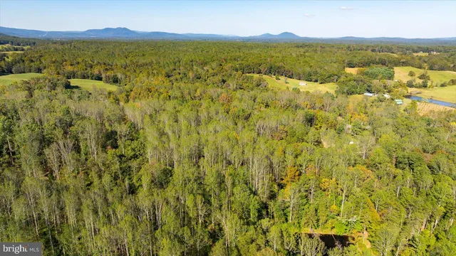 a view of lake and mountain