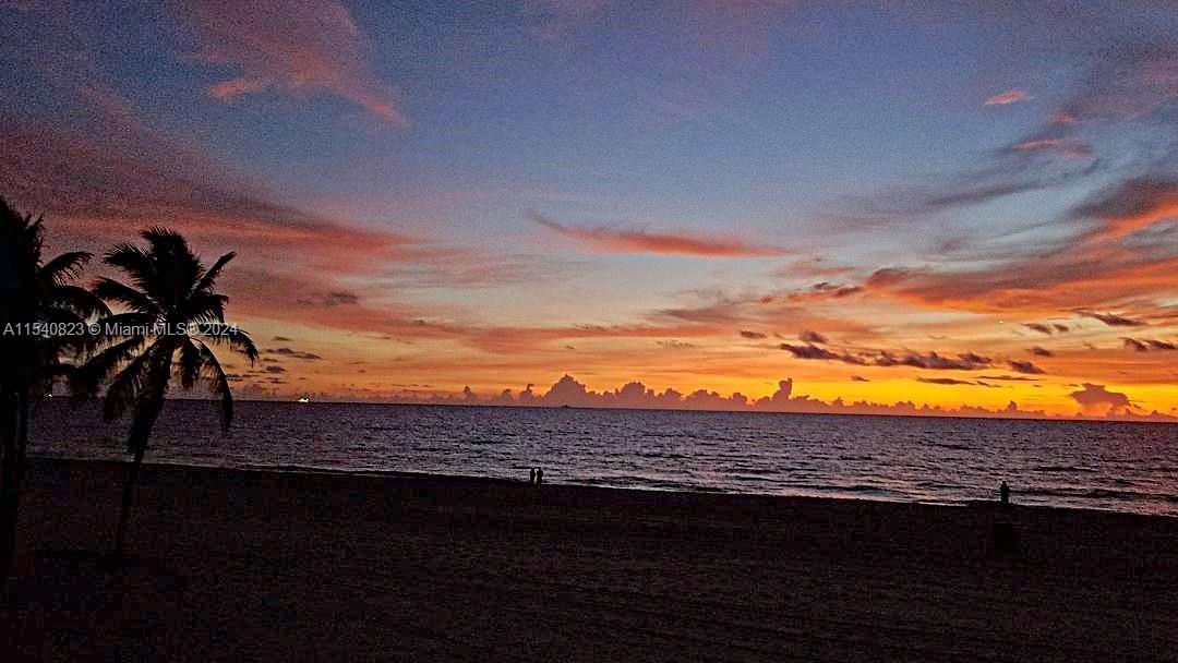 1801 South Surf Road, Unit 2E Hollywood, FL 33019 - Photo 22 of 24 a view of an ocean and beach