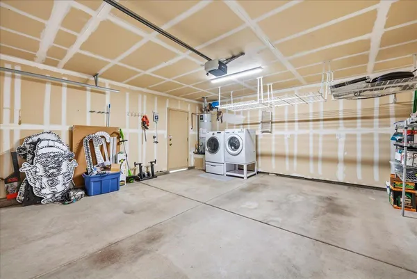 a view of storage and utility room
