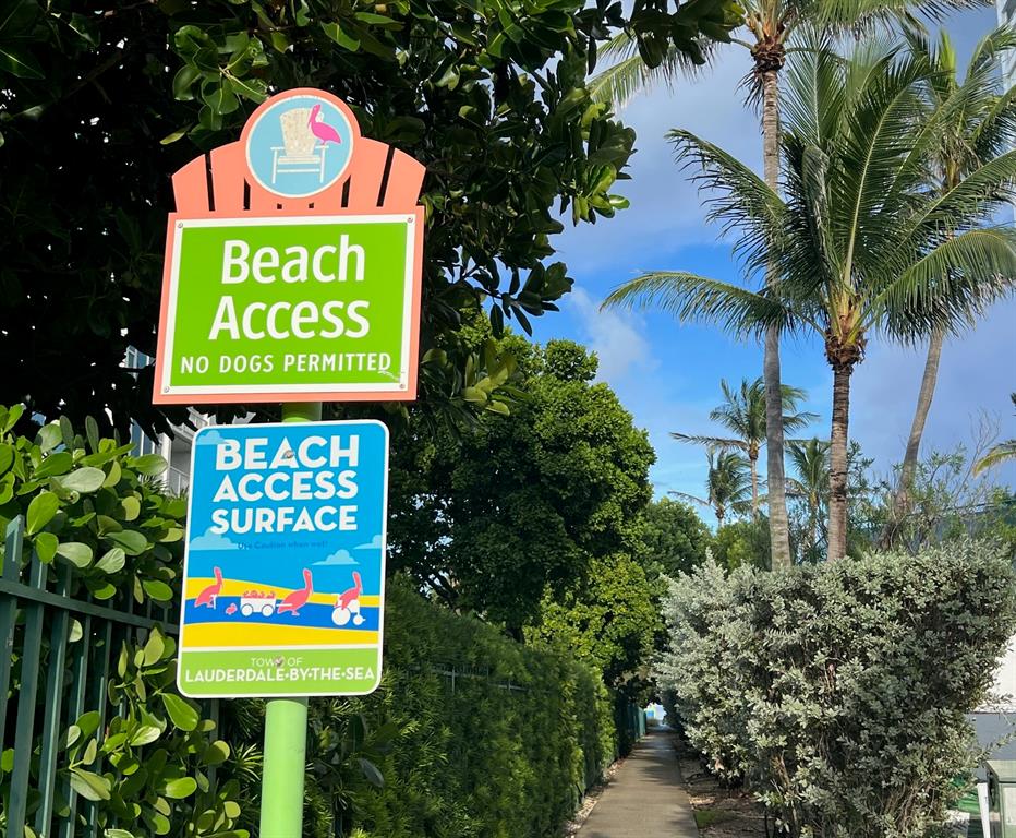 1541 South Ocean Boulevard, Unit 111 Lauderdale-by-the-Sea, FL 33062 - Photo 35 of 35 Beach access directly across the street