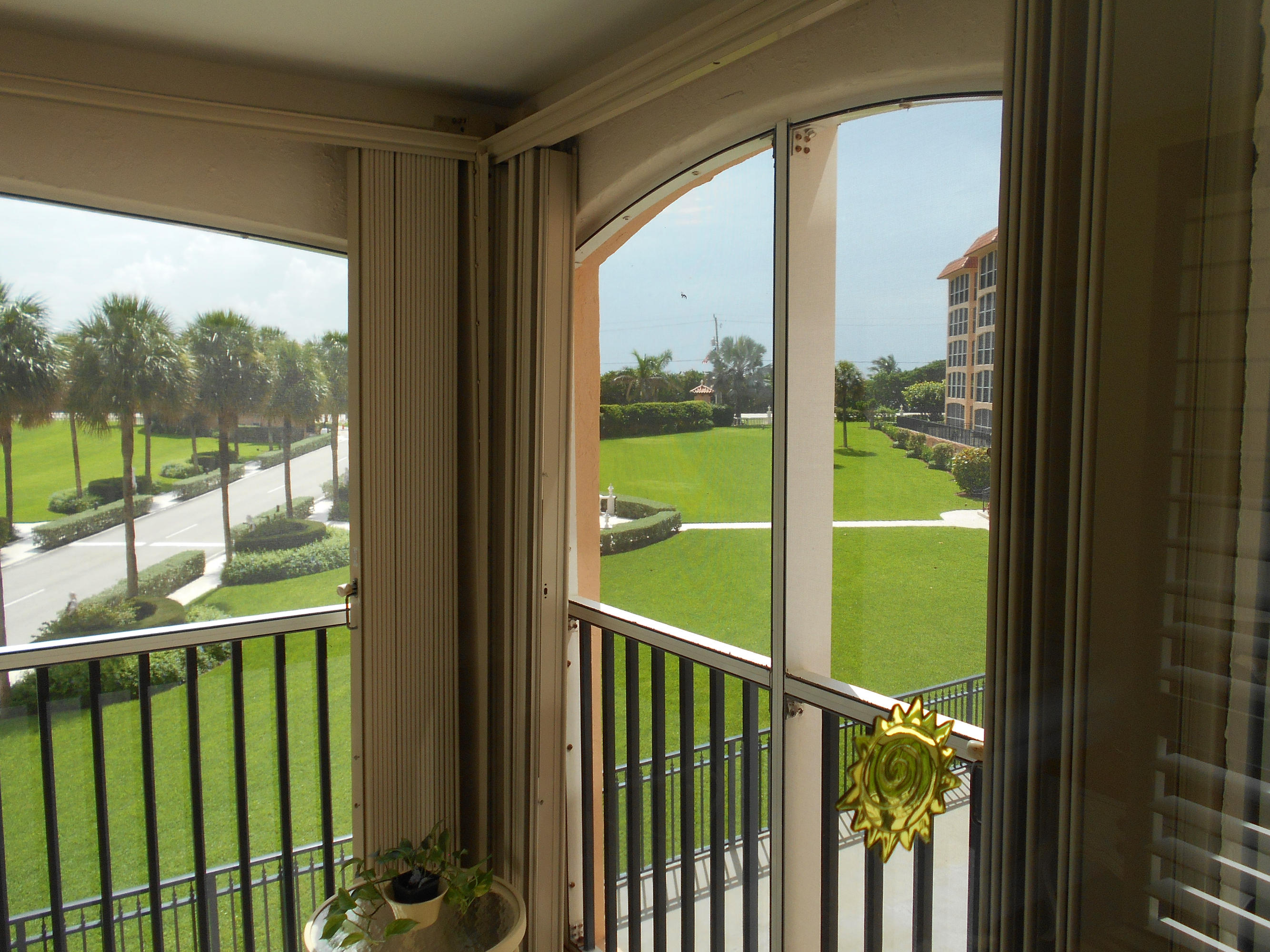 2871 North Ocean Boulevard, Unit D220 Boca Raton, FL 33431 - Photo 21 of 133 Balcony_Porch_Patio_ 12 Showing Shutters