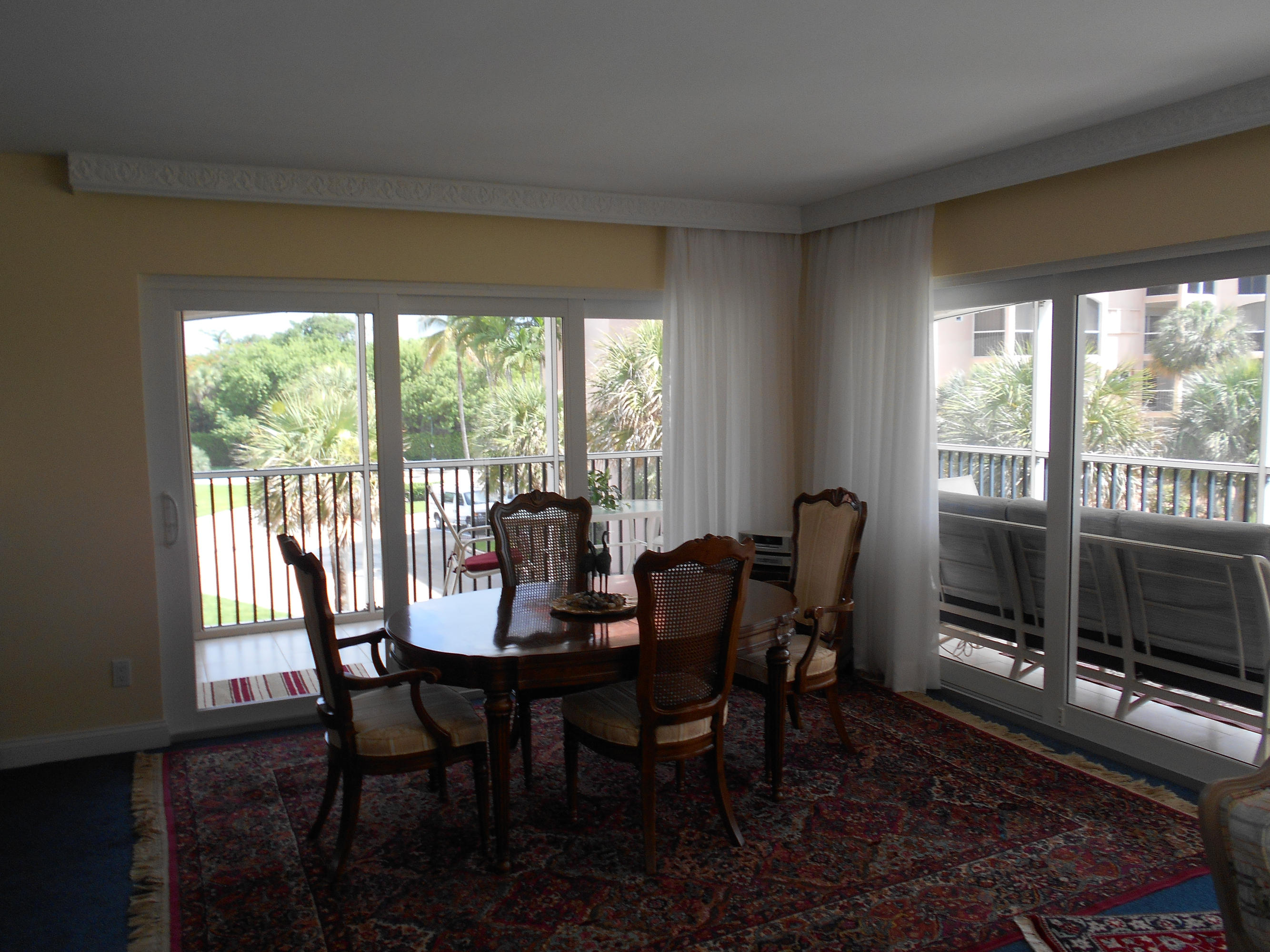 2871 North Ocean Boulevard, Unit D220 Boca Raton, FL 33431 - Photo 26 of 133 Living Dining Area 8 for Cards and Games