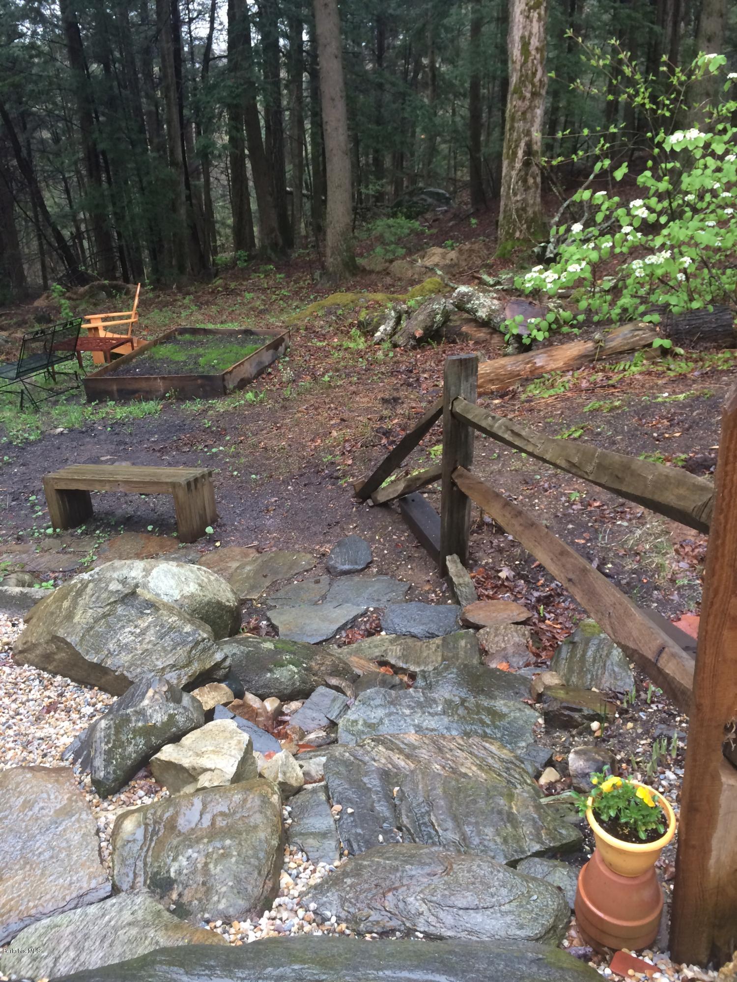 2-35 759 North Main Road Otis, MA 01253 - Photo 5 of 24 a view of a backyard with water fountain