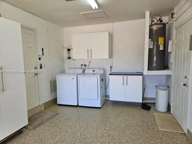 a view of a storage & utility room