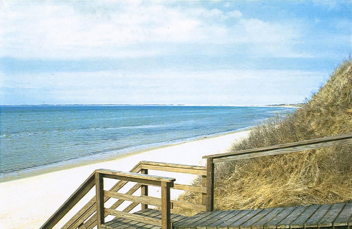 34 Fishermans Road Truro, MA 02666 - Photo 3 of 3 a view of ocean from a balcony