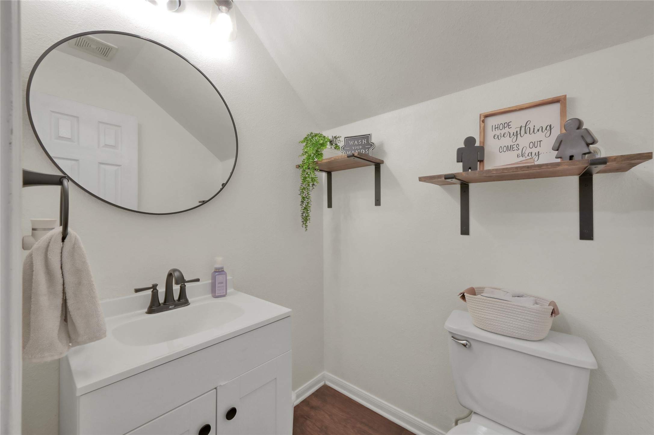 21610 Falvel Misty Drive Spring, TX 77388 - Photo 13 of 28 Half bathroom downstairs