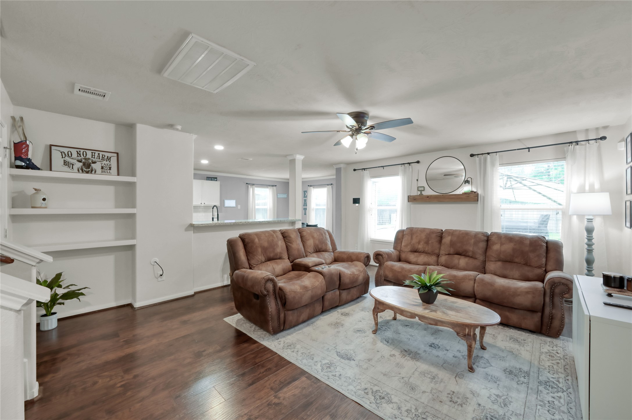 21610 Falvel Misty Drive Spring, TX 77388 - Photo 3 of 28 Open, comfortable, and connected—so everyone can be together, even on busy nights