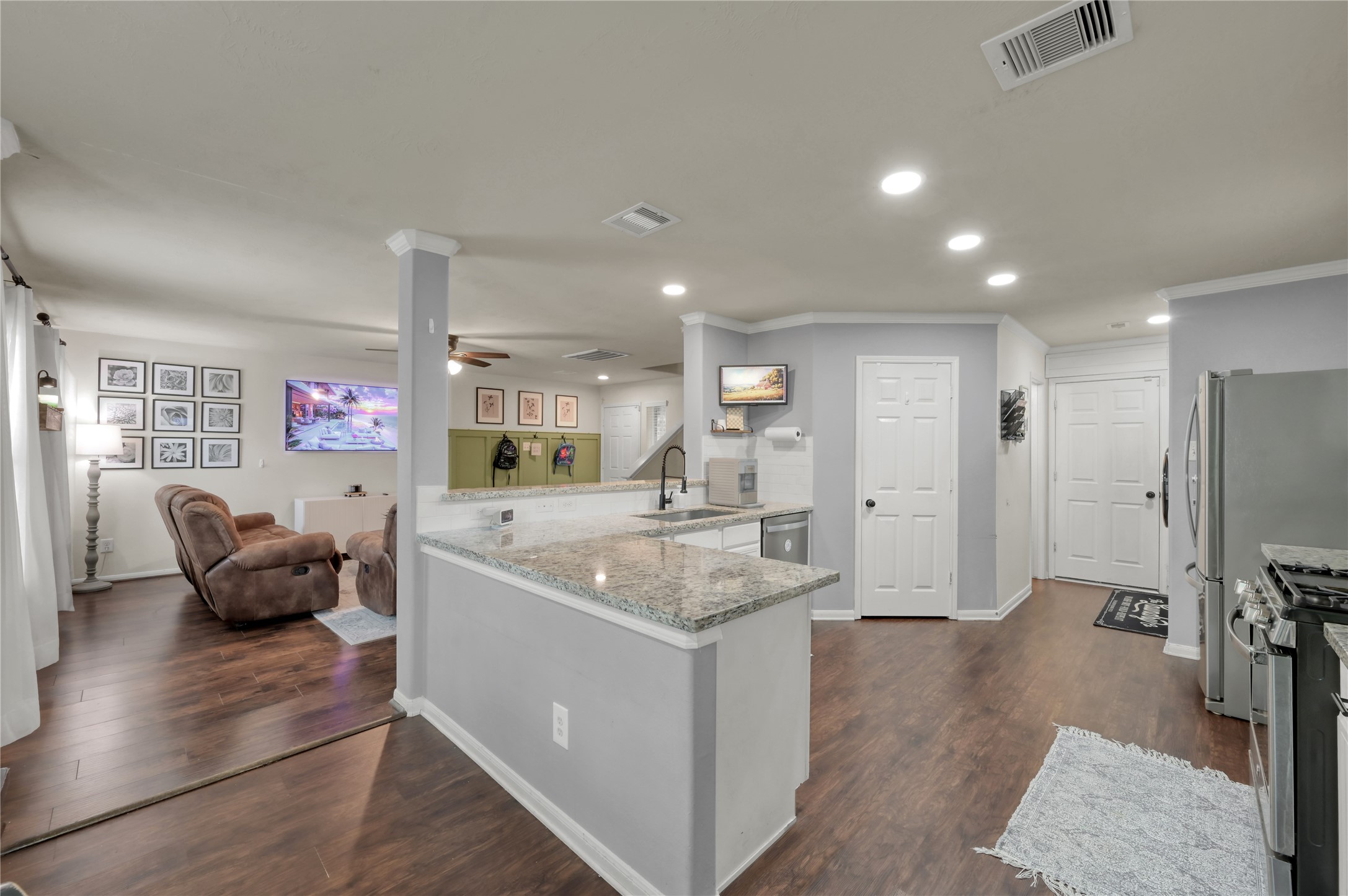 21610 Falvel Misty Drive Spring, TX 77388 - Photo 7 of 28 An updated kitchen that opens right into your living space—so everyone stays connected