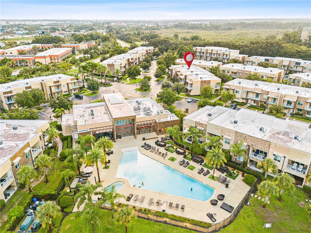 7657 Amazonas Street Kissimmee, FL 34747 - Photo 51 of 53 an aerial view of residential houses with outdoor space