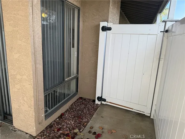 a view of small yard