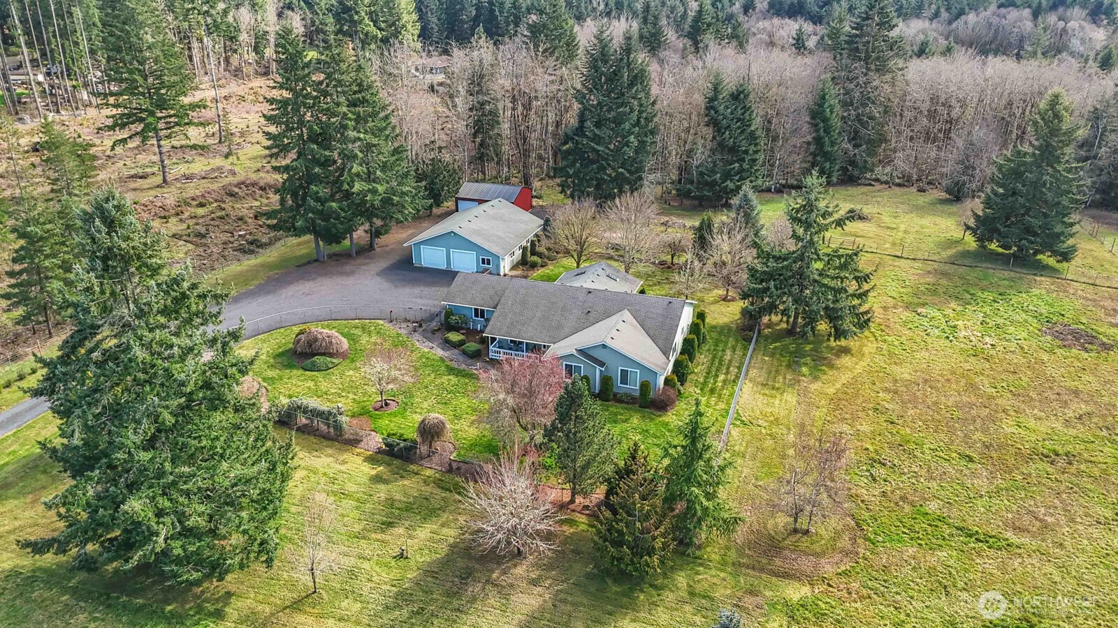413 Haywire Road Winlock, WA 98596 - Photo 5 of 40 a view of a house with a yard