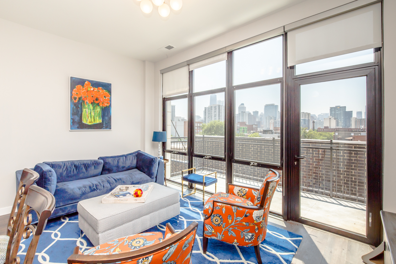 Undisclosed Address Chicago, IL 60610 - Photo 2 of 12 a living room with furniture and a floor to ceiling window