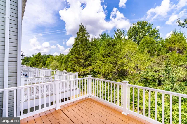 a view of a wooden fence