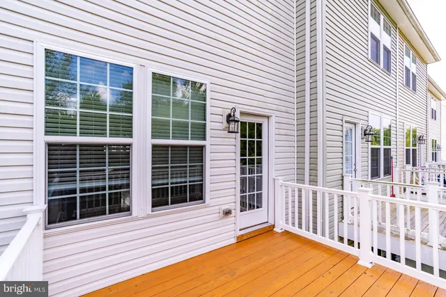 a view of a house with a large window