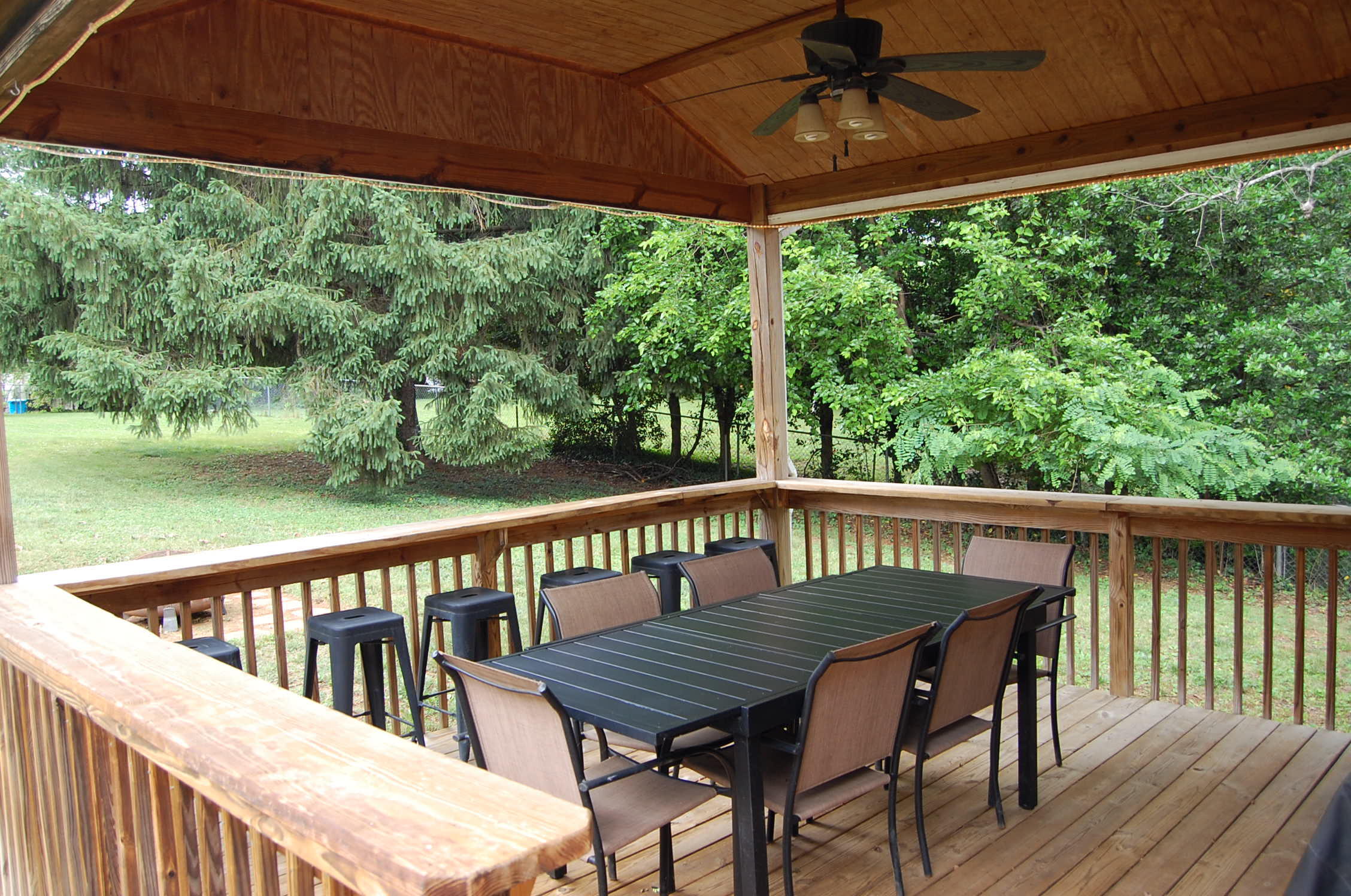 2707 Spring Road Southwest Roanoke, VA 24015 - Photo 20 of 23 a view of a two chairs in the deck