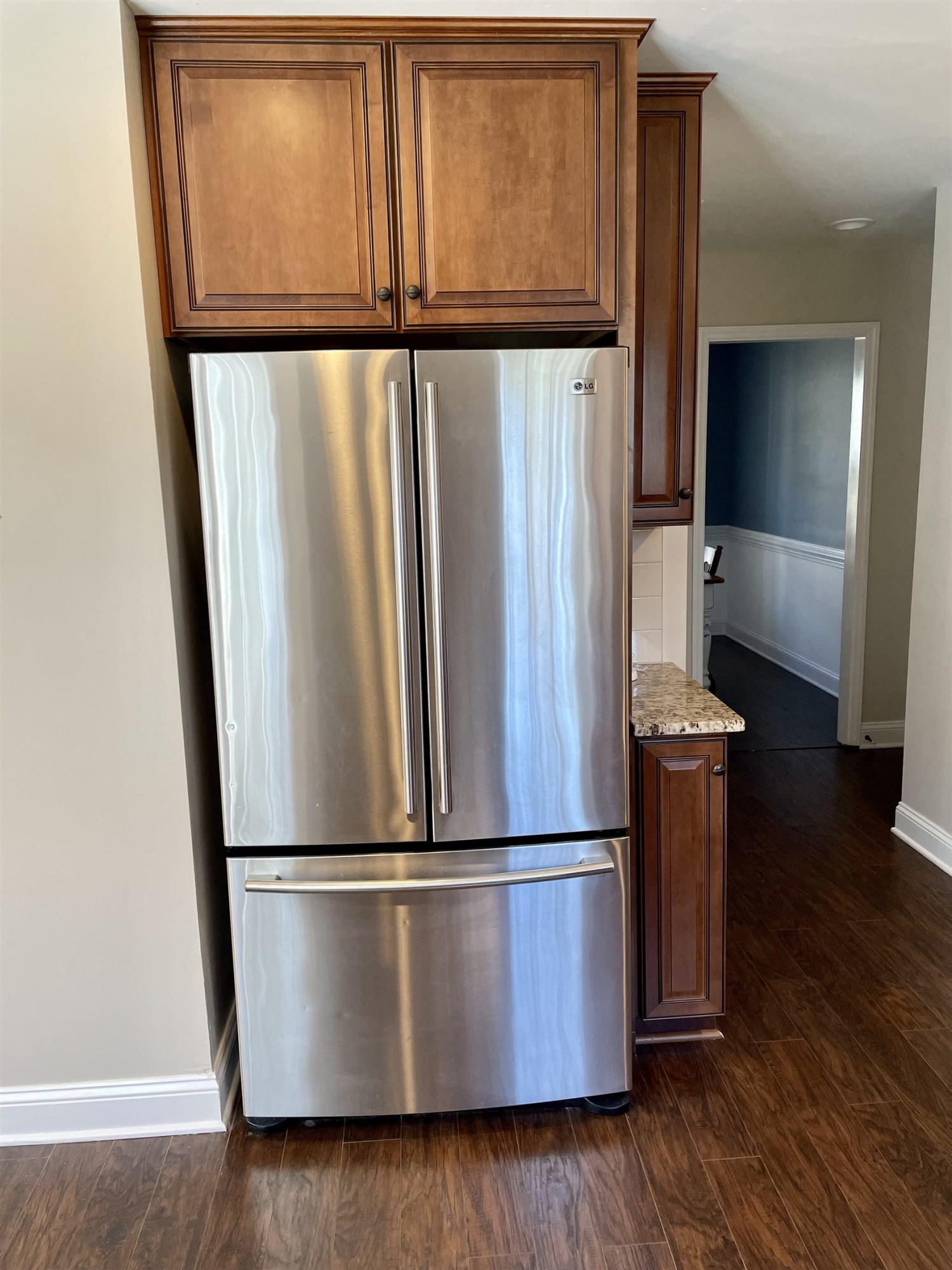 128 Deerview Drive Willow Spring, NC 27592 - Photo 14 of 34 an empty room with wooden floor and gate