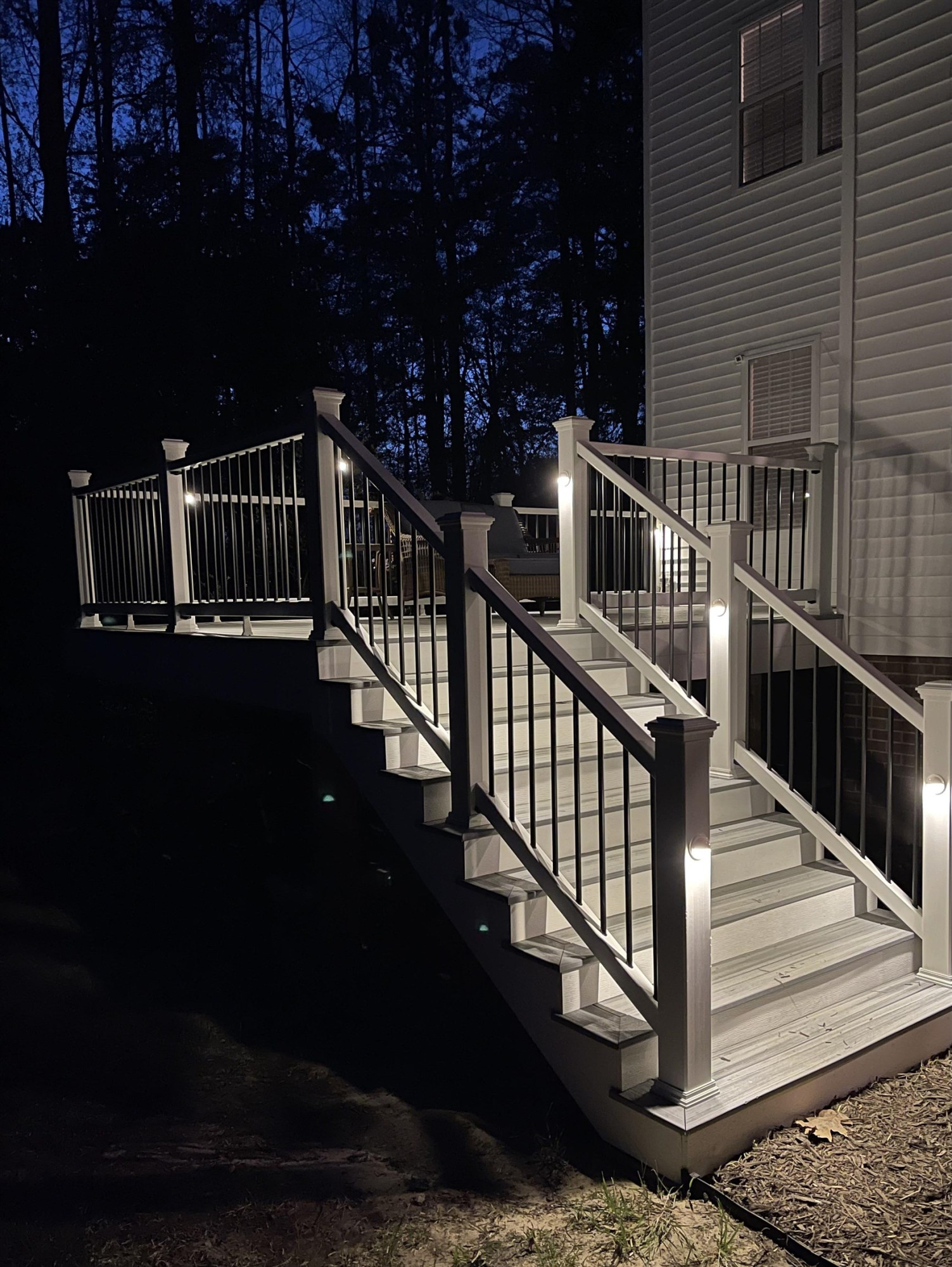 128 Deerview Drive Willow Spring, NC 27592 - Photo 33 of 34 a view of balcony with furniture