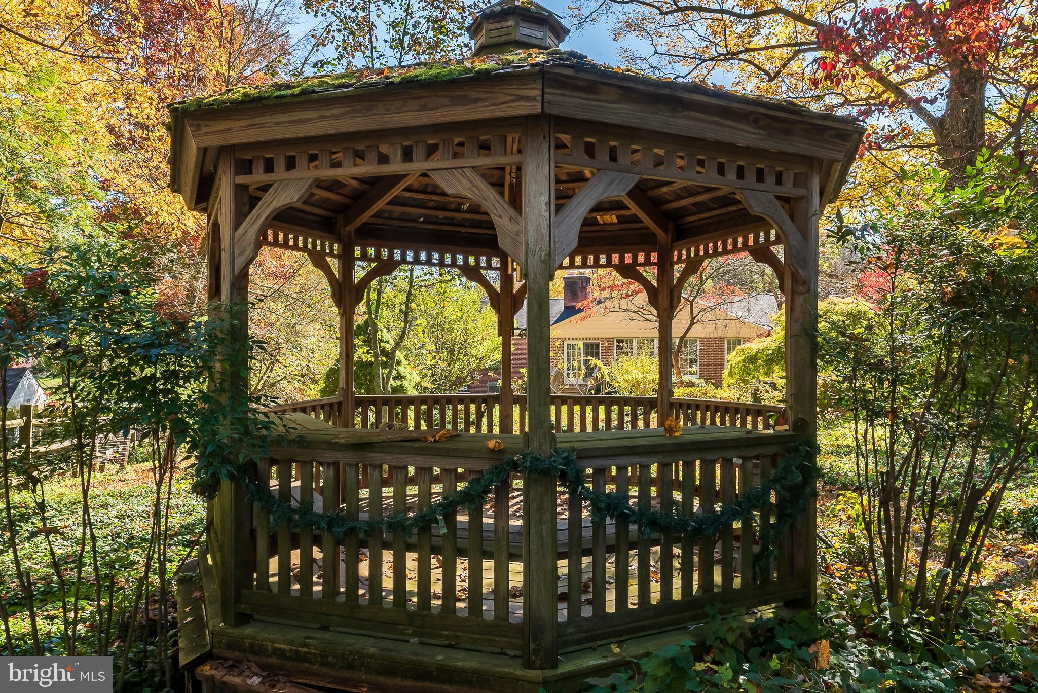 312 East Ridgely Road Lutherville-Timonium, MD 21093 - Photo 65 of 71 Back Yard Gazebo