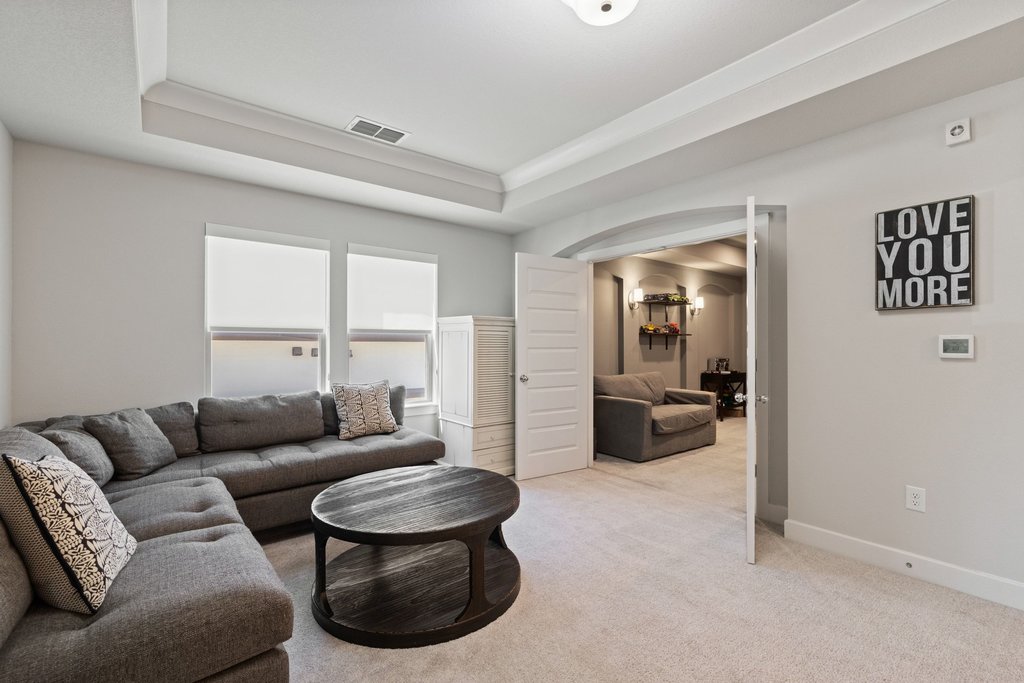 741 Rawson Bend Austin, TX 78738 - Photo 25 of 40 A spacious bonus living area gives you that desirable extra space to stretch out.