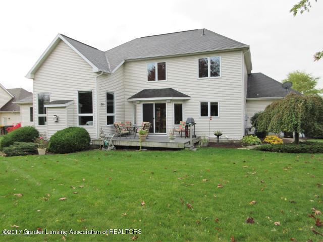 3320 Hidden Ridge Drive Dewitt, MI 48820 - Photo 37 of 38 Rear of house