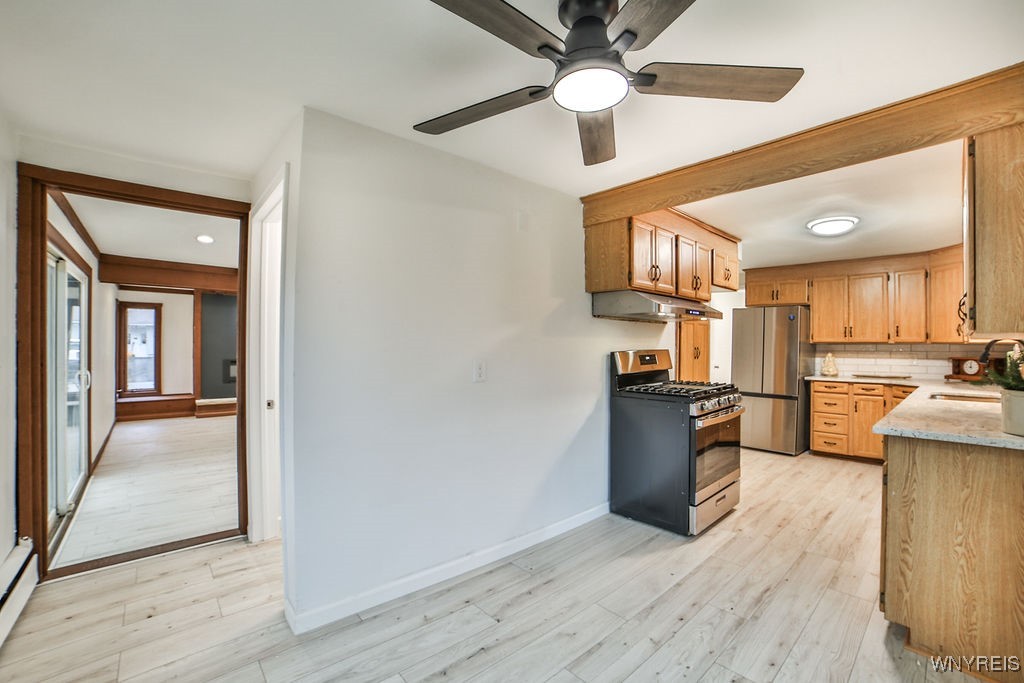 8567 Fairview Terrace Colden, NY 14033 - Photo 23 of 41 Eat-in kitchen with view of family room. Perfect w