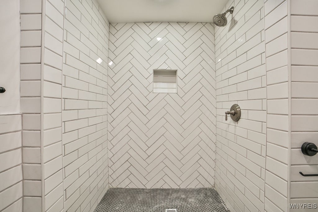 8567 Fairview Terrace Colden, NY 14033 - Photo 25 of 41 Primary walk-in shower. Nice, bright and clean!